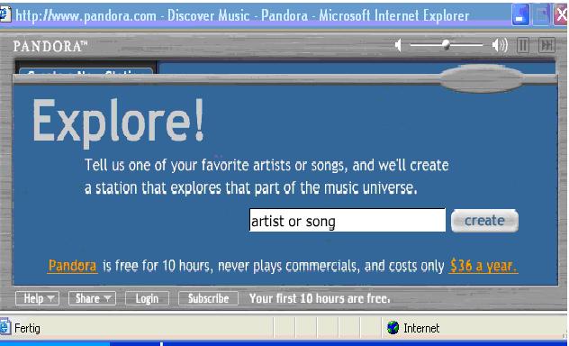 pandora prtscr